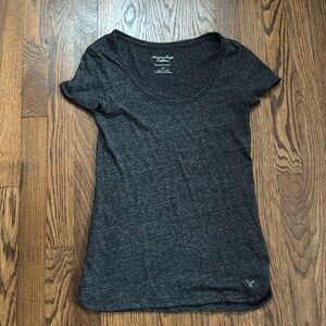 American Eagle Heather Gray tee